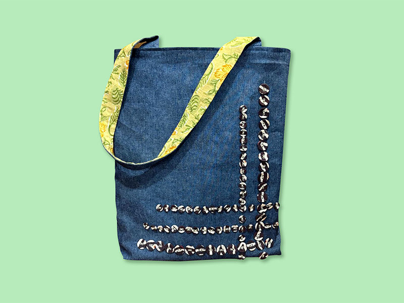 Denim Tote Bag Regular Size