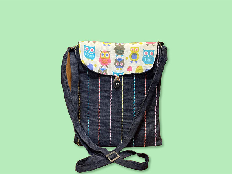 Denim Tote Bag Small Size