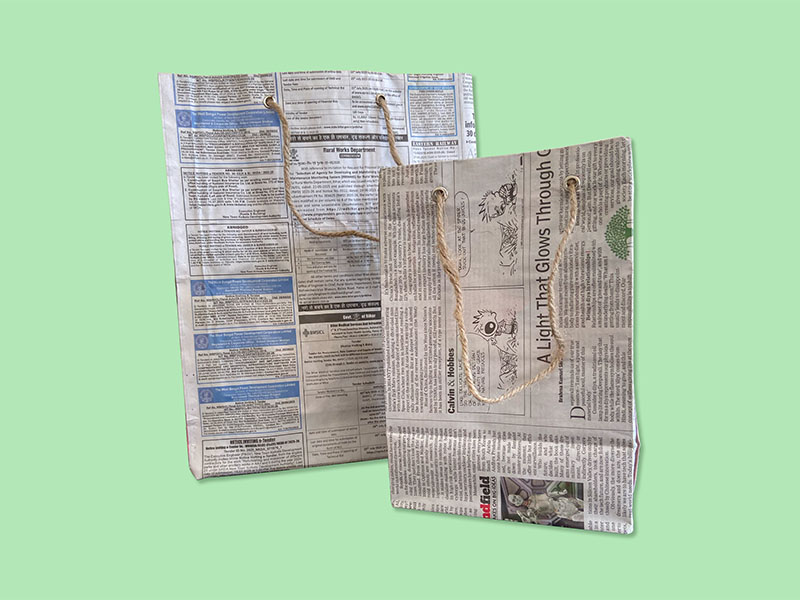 Newspaper Paper Bags